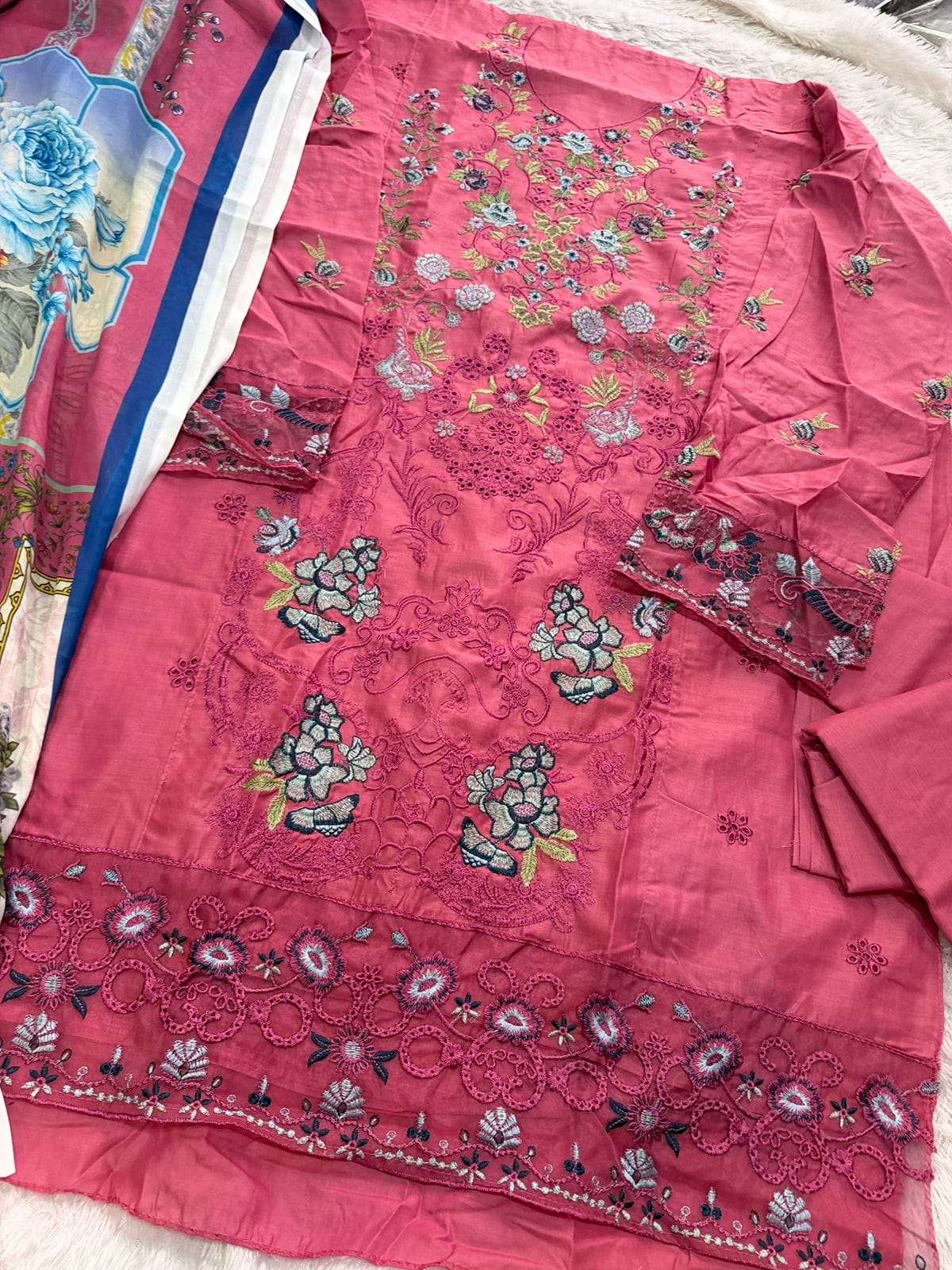 Mehboob Tex Ombre Lawn Vol - 12 Cotton Pakistani Suit - Amrah Wholesale