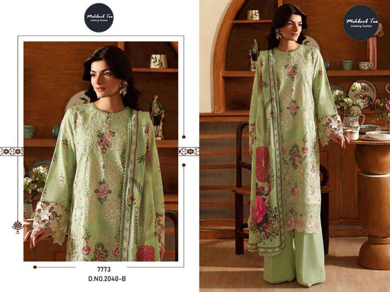 Mehboob Tex Ombre Lawn Vol - 12 Cotton Pakistani Suit - Amrah Wholesale