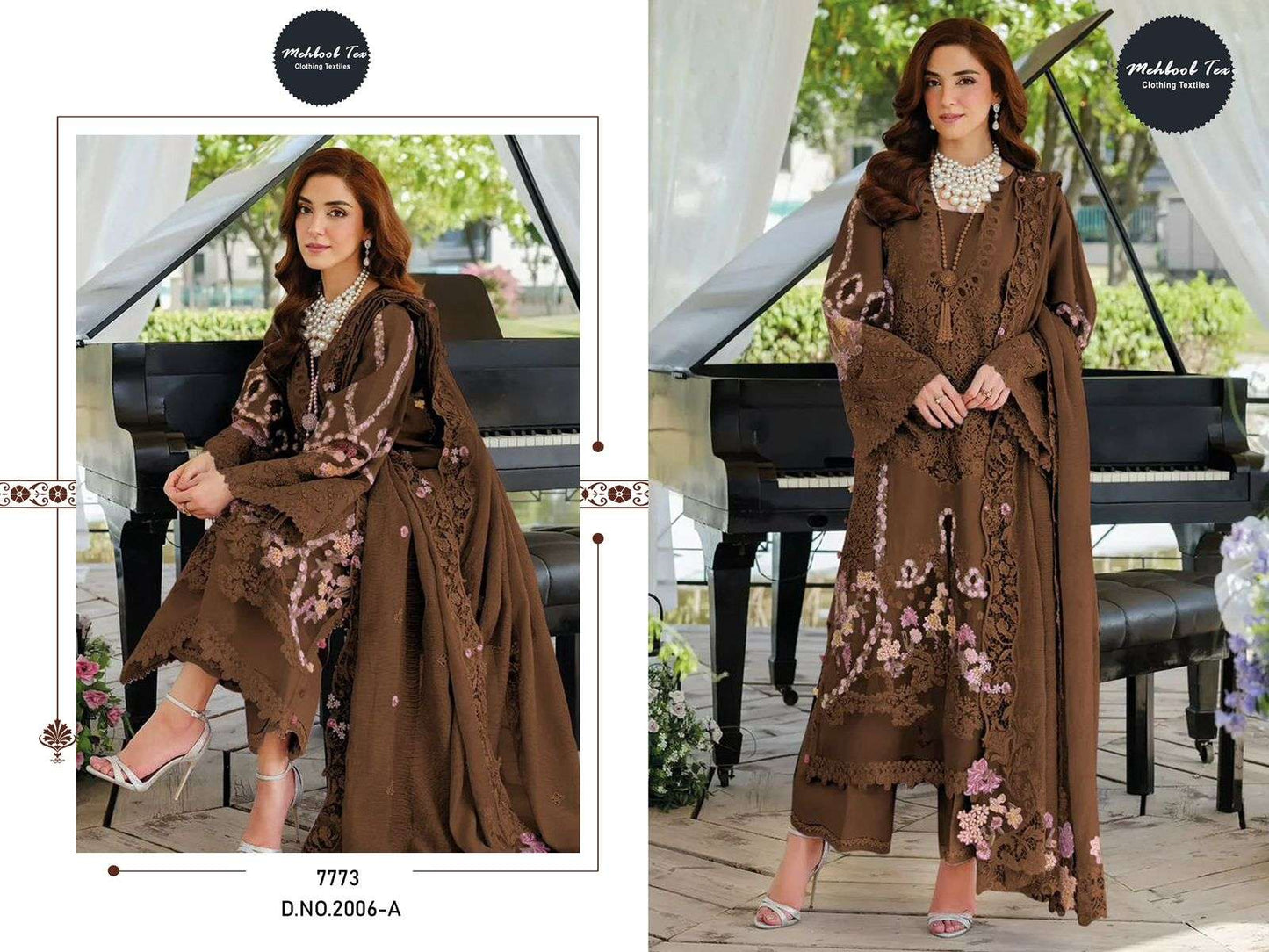 Mehboob Tex Ombre Vol-11 Cotton Pakistani Suit