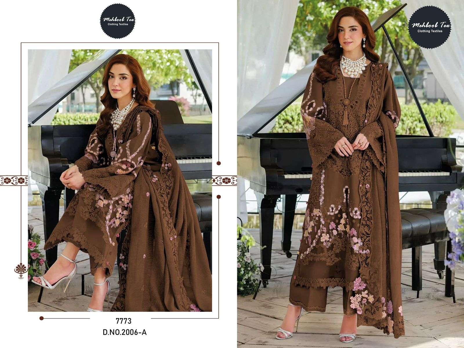 Mehboob Tex Ombre Vol-11 Cotton Pakistani Suit