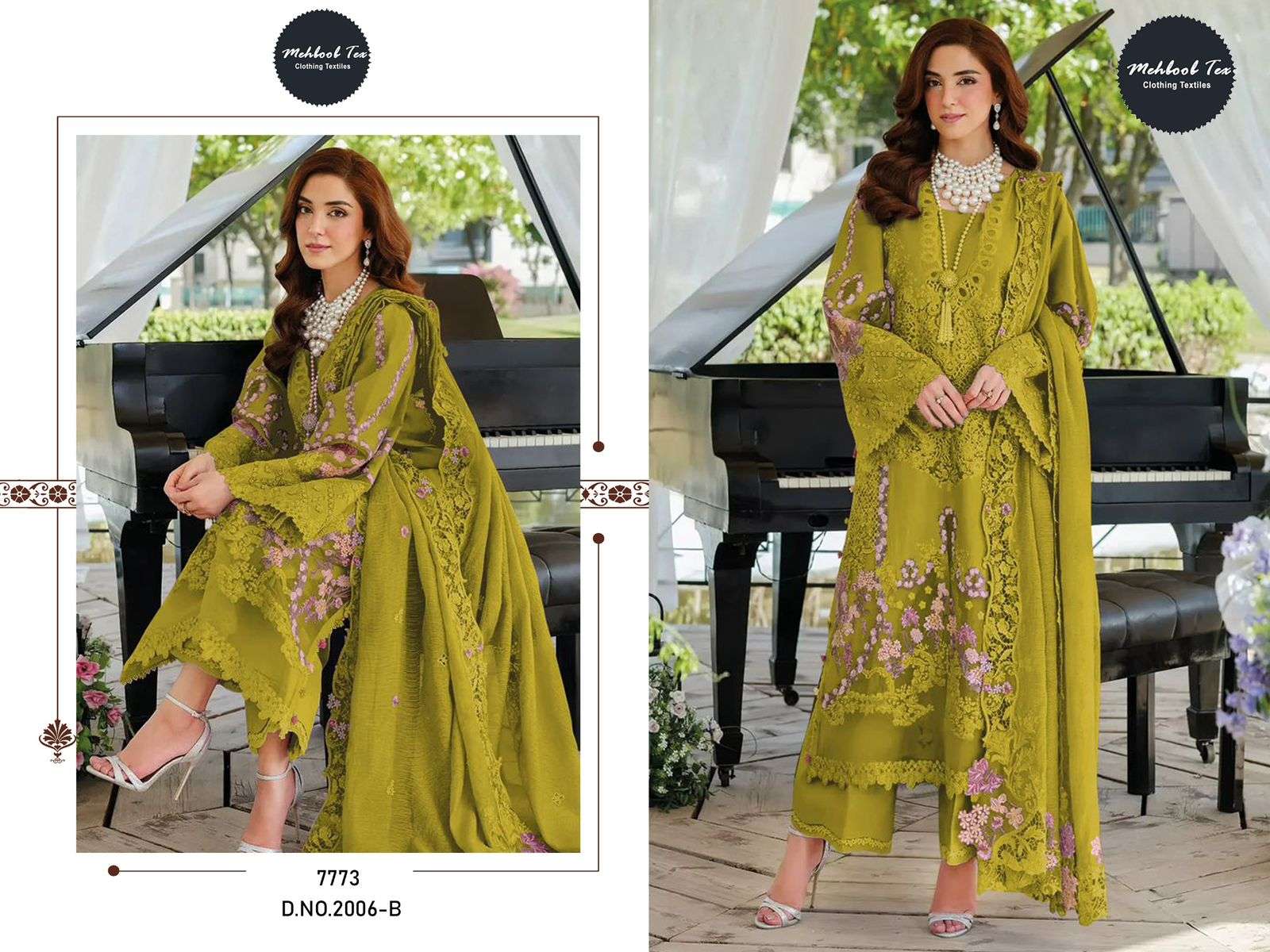 Mehboob Tex Ombre Vol-11 Cotton Pakistani Suit