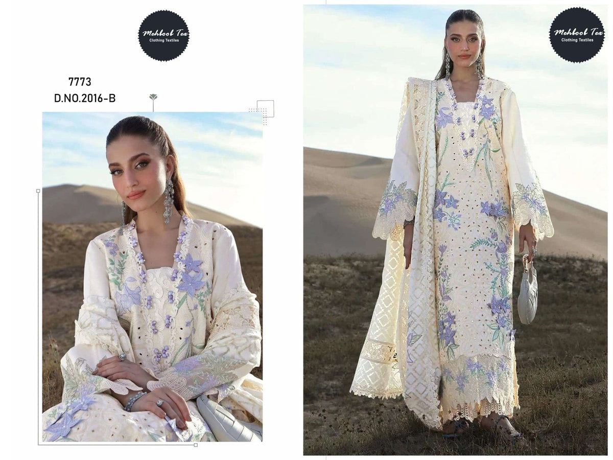 MEHBOOB TEX RANGRASIYA LAWN VOL - 01 Cotton Pakistani Suit - Amrah Wholesale