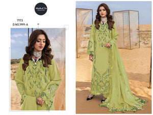 MEHBOOB TEX RANGRASIYA LAWN VOL - 01 Cotton Pakistani Suit - Amrah Wholesale