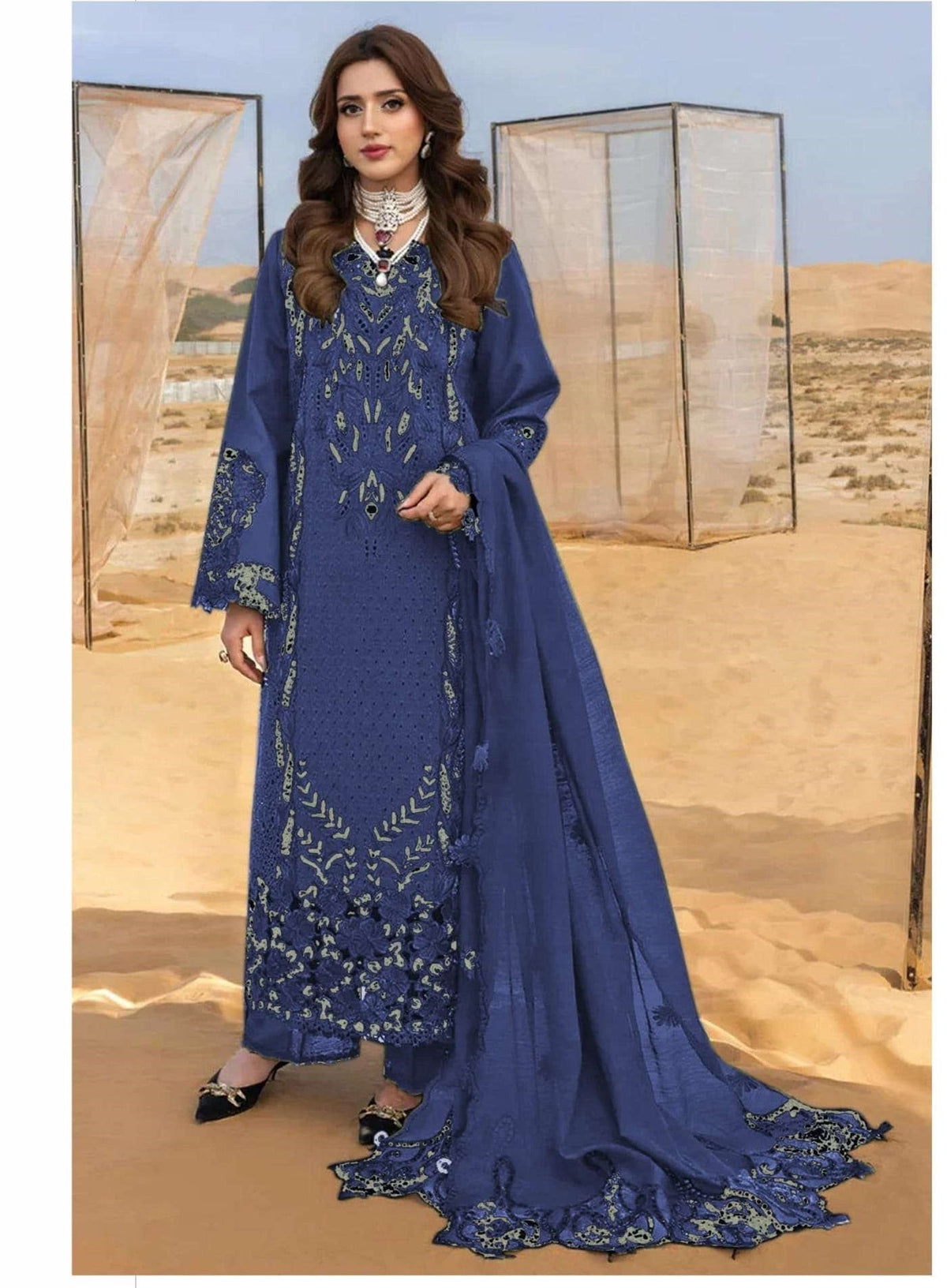 MEHBOOB TEX RANGRASIYA LAWN VOL - 02 Cotton Pakistani Suit - Amrah Wholesale