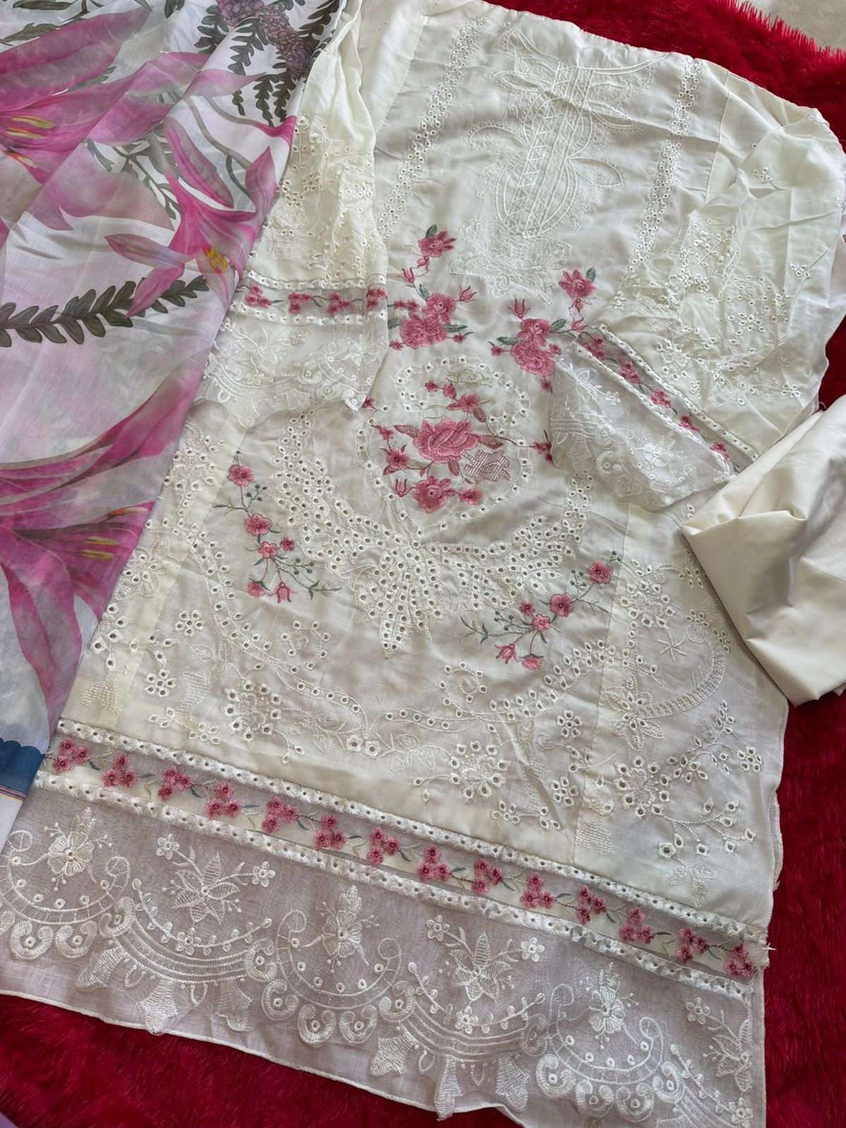 Mehboob Textile Ombre Nx Vol 10 Cambric Cotton Pakistani Suit - Amrah Wholesale