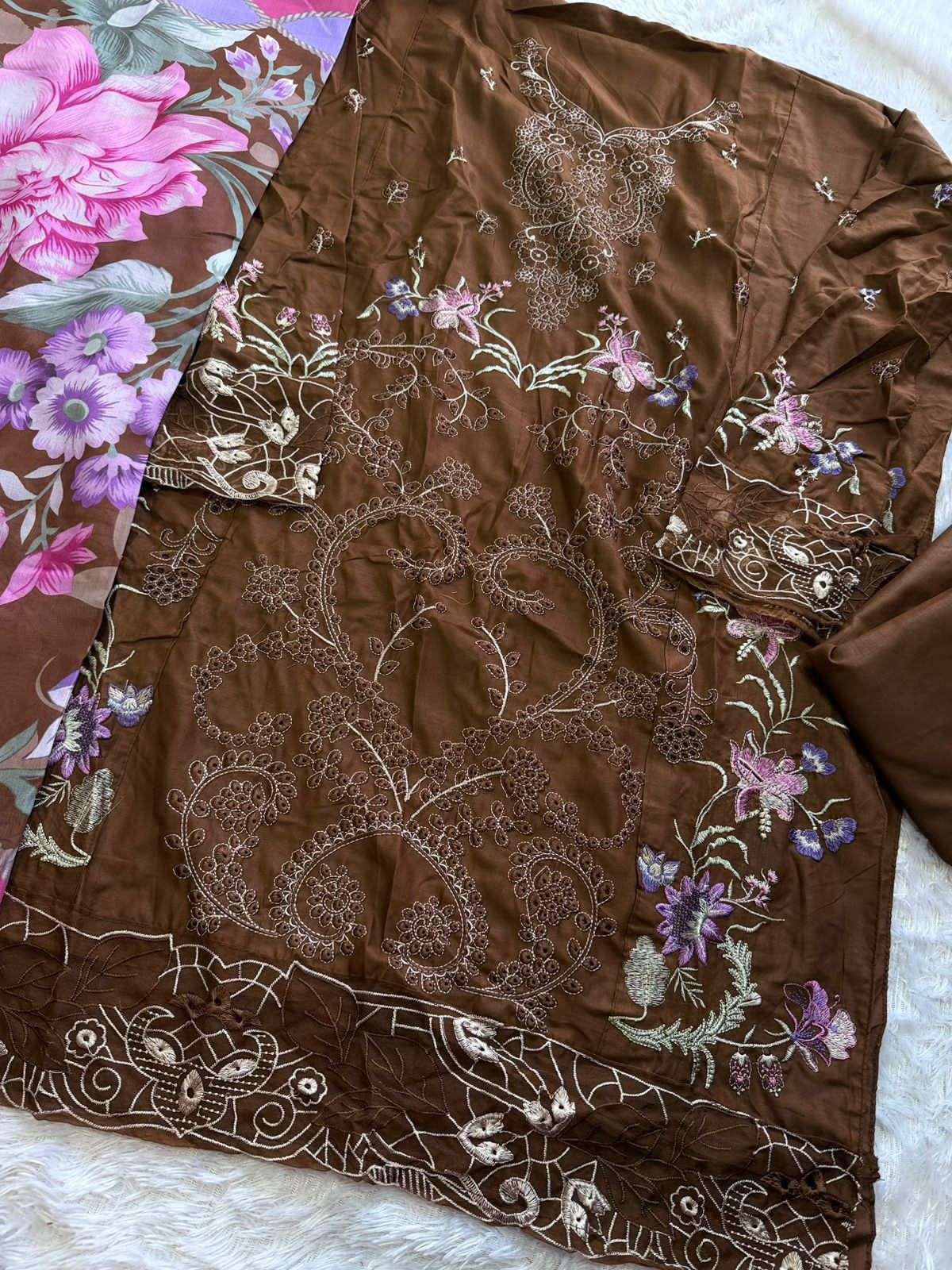 Mehboob Textile Ombre Nx Vol 10 Cambric Cotton Pakistani Suit - Amrah Wholesale