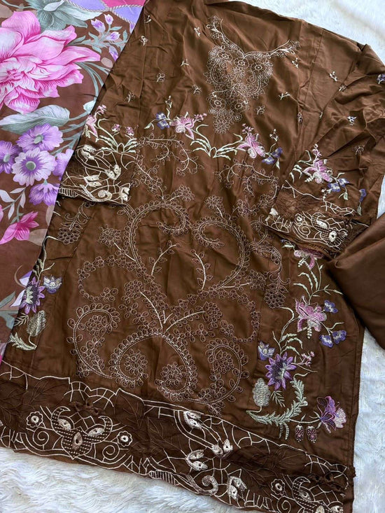 Mehboob Textile Ombre Nx Vol 10 Cambric Cotton Pakistani Suit - Amrah Wholesale