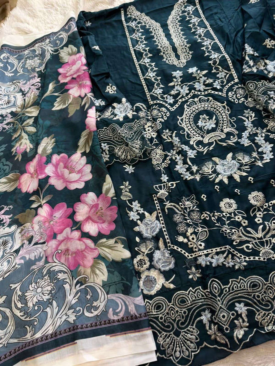 Mehboob Textile Ombre Nx Vol 10 Cambric Cotton Pakistani Suit - Amrah Wholesale