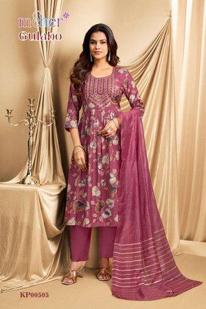 Meher Gulabo Readymade 3 Piece Suit Wholesale - Amrah Wholesale