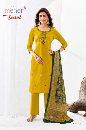 Meher Seerat Cotton Salwar Suit Set - Amrah Wholesale