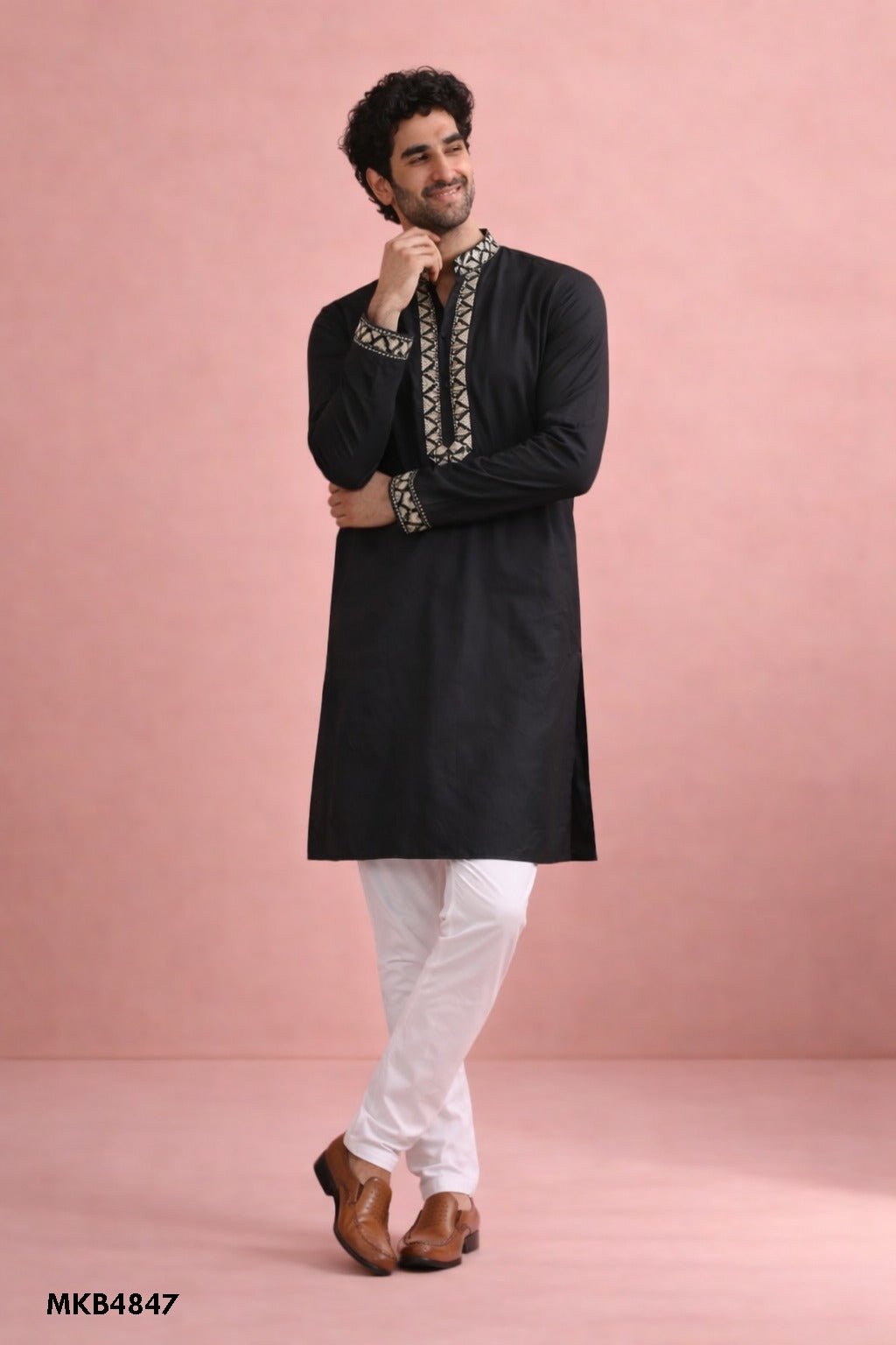 Mens Kurta With Bottom Vol 08 - Amrah Wholesale