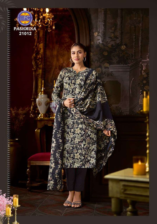 MFC Pashmina Vol-21 Cotton Printed Unstitched Salwar Suit Material
