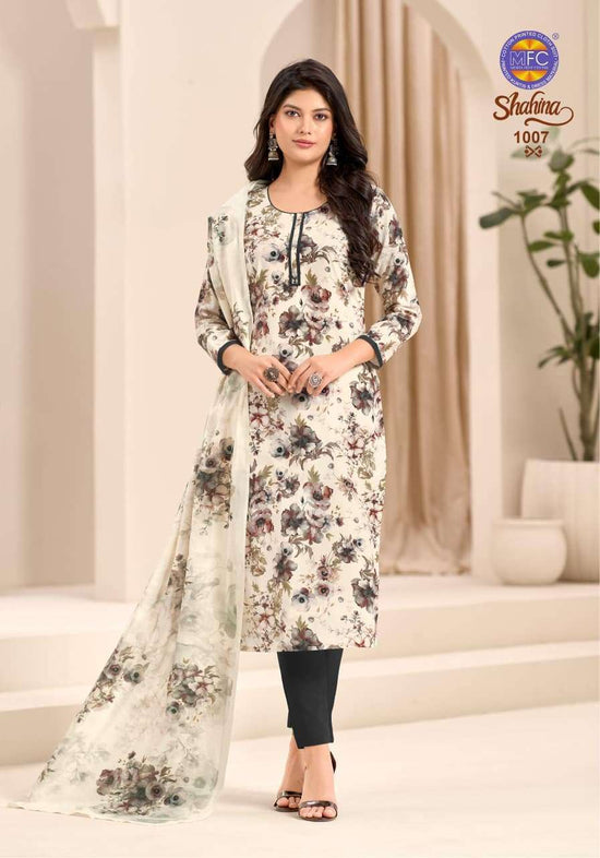 MFC Shahina Vol 1 Pure Cotton Cambric Digital Print Dress Material