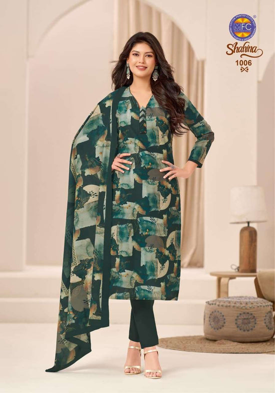 MFC Shahina Vol 1 Pure Cotton Cambric Digital Print Dress Material
