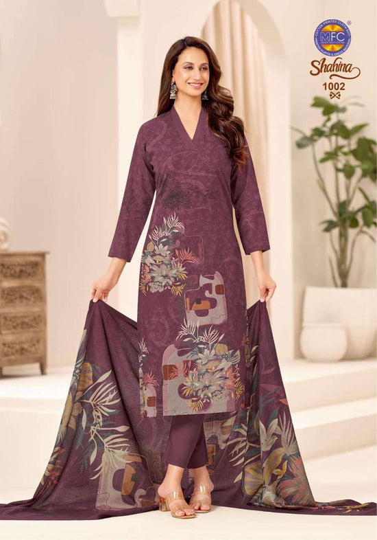 MFC Shahina Vol 1 Pure Cotton Cambric Digital Print Dress Material