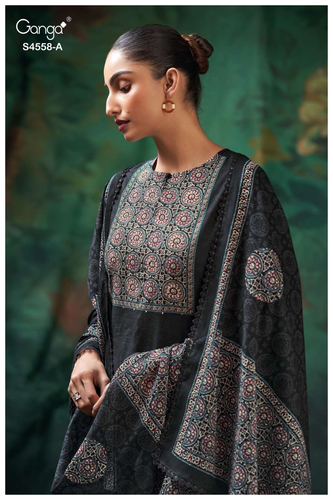 Ganga Fashion Mihira 4558 Cotton Dress Material - Amrah Wholesale