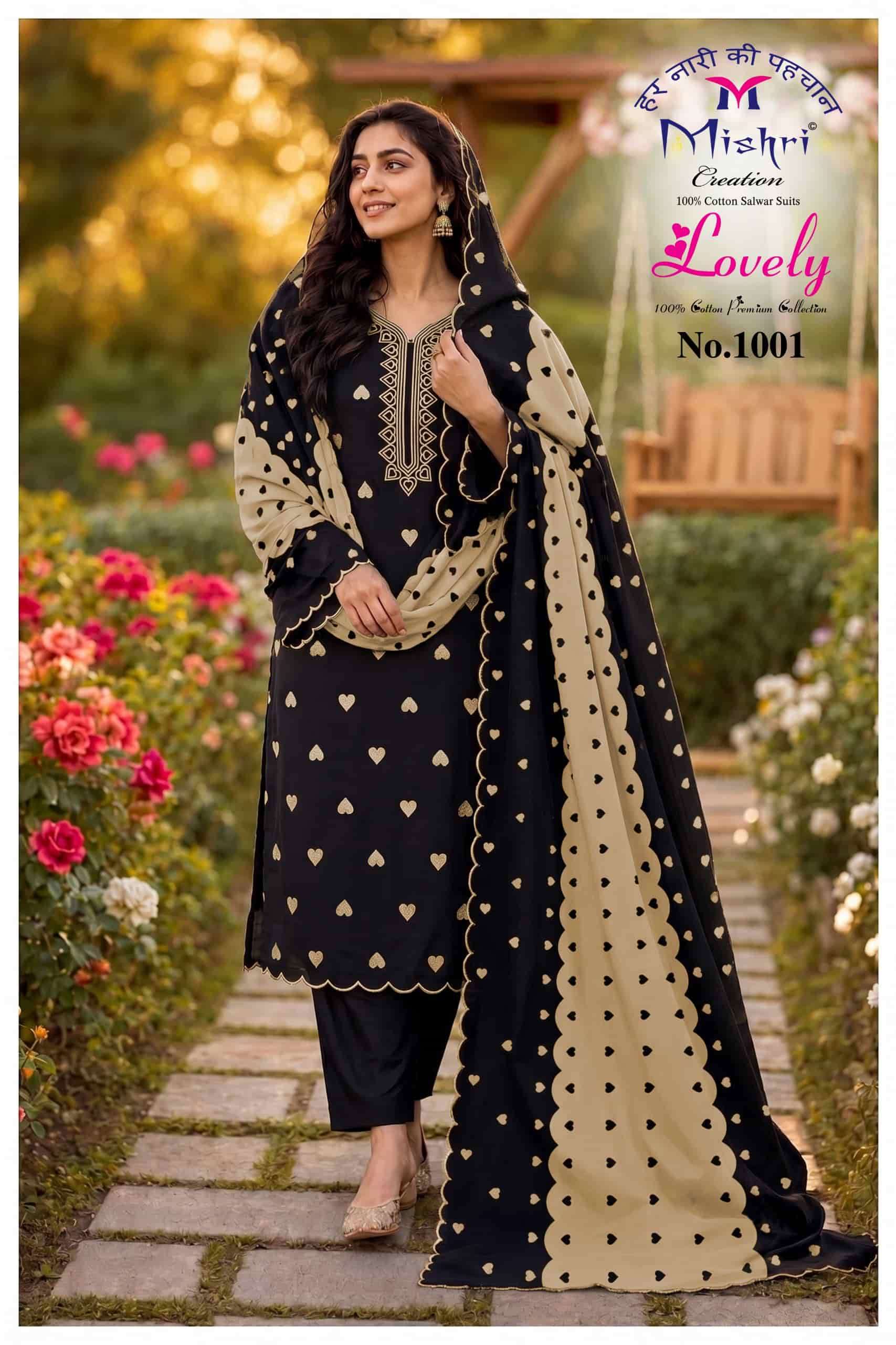 Mishri Creation Lovely Printed Cotton Dress Material