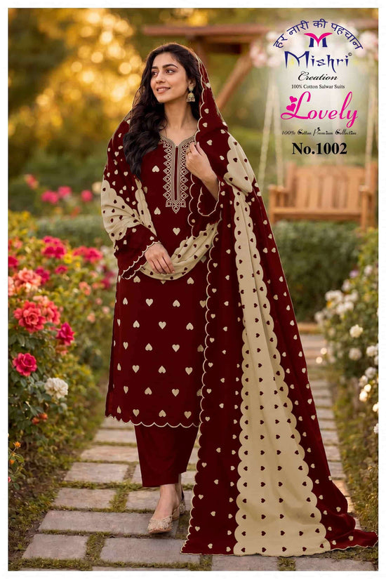 Mishri Creation Lovely Printed Cotton Dress Material