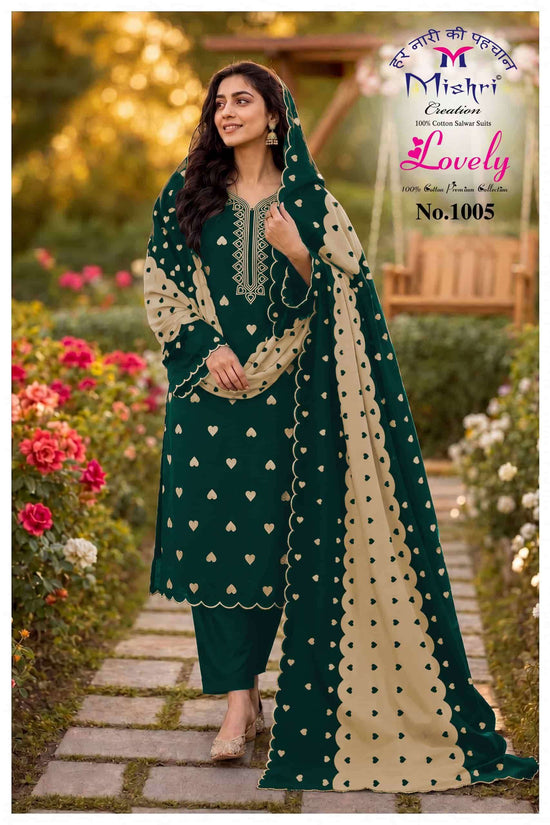 Mishri Creation Lovely Printed Cotton Dress Material