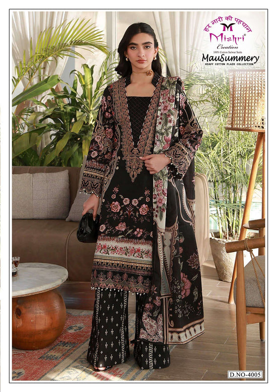 Mishri Creation Mausummery Vol 4 Printed Karachi Cotton Salwar Suit Wholesale