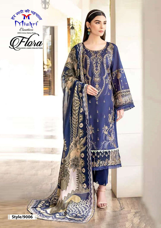 Mishri Creation Flora Vol 9 Heavy Lawn Cotton Dress Material