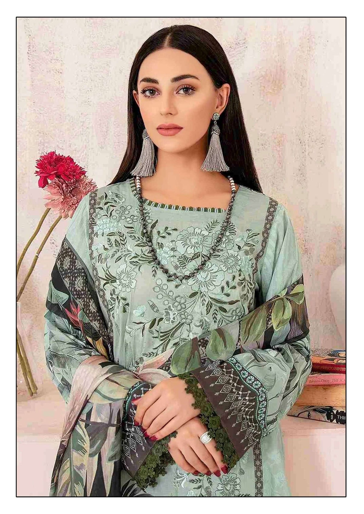 Mishri Creation Flora Vol 9 Heavy Lawn Cotton Dress Material