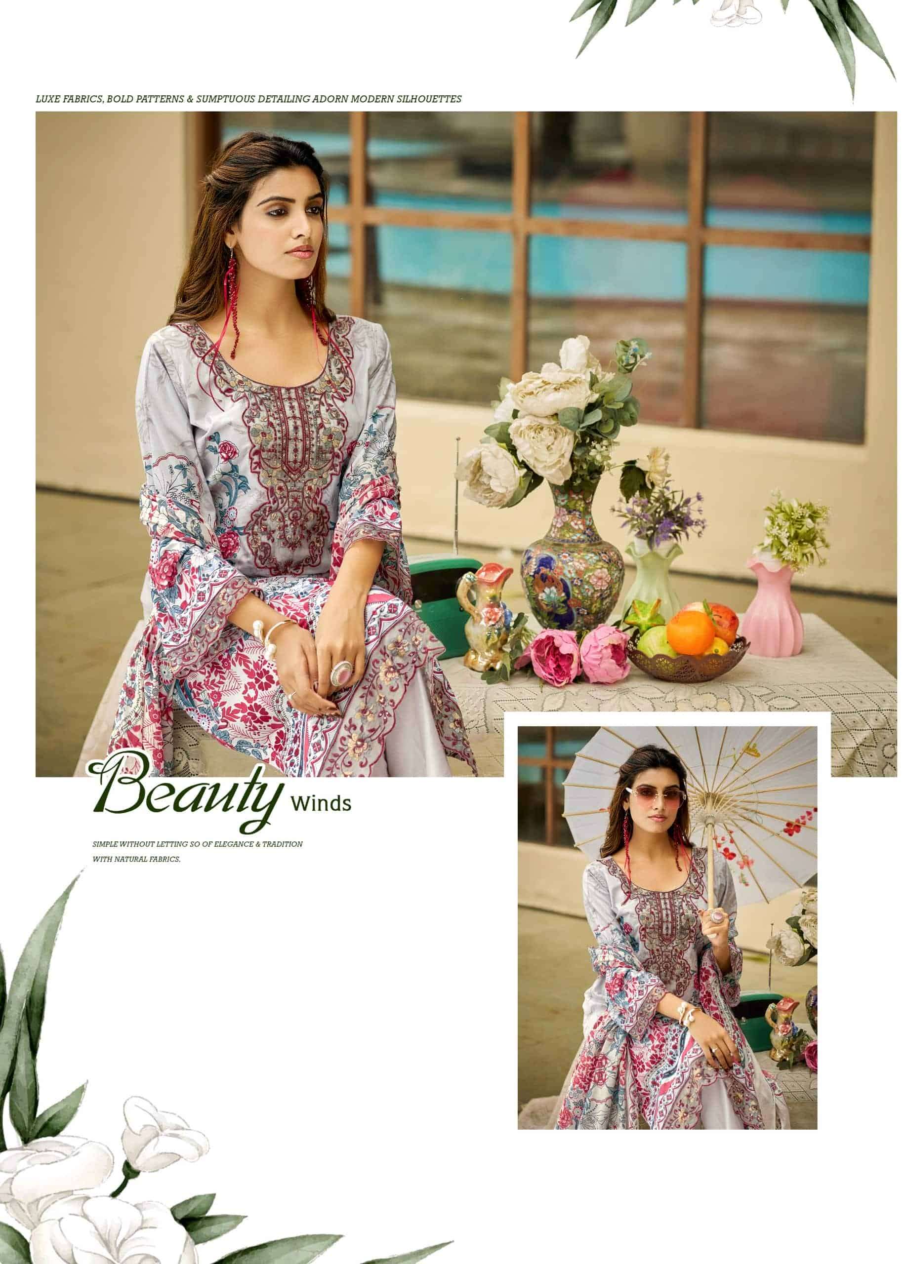 Mishri Creation Orient Vol 1 Popline Cotton Pakistani Suit