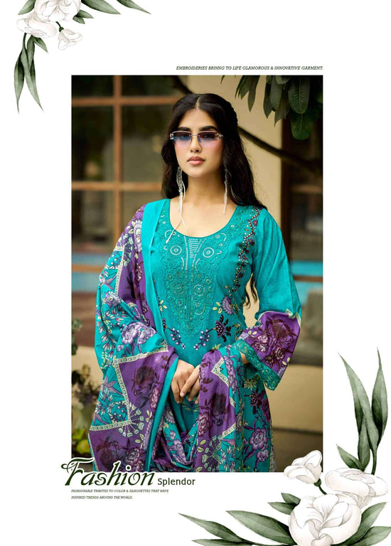 Mishri Creation Orient Vol 1 Popline Cotton Pakistani Suit