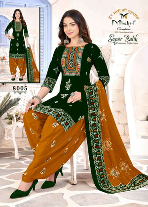 Mishri Creation Super Batik Vol 8 Cotton Dress Material