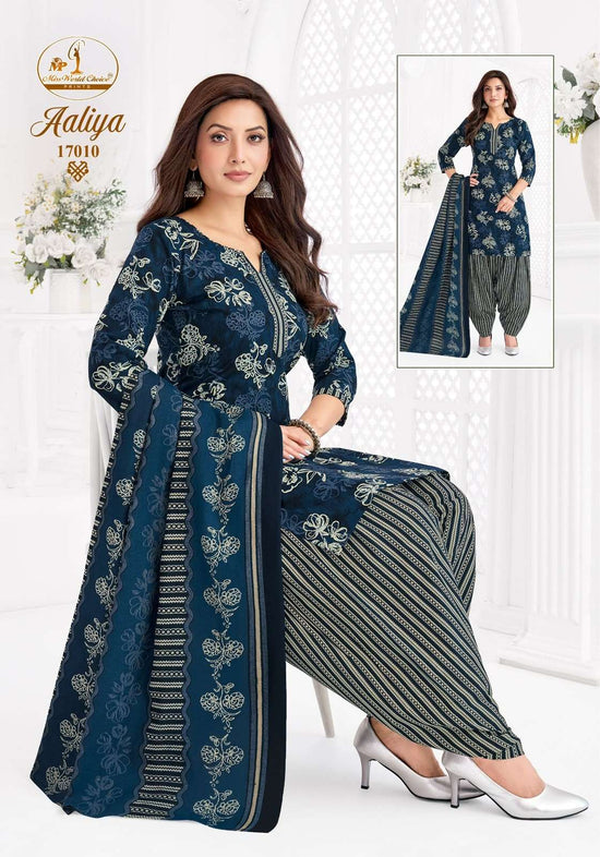 Miss World Choice Aaliya Vol 17 Pure Cotton Kurti Pant Dupatta Set