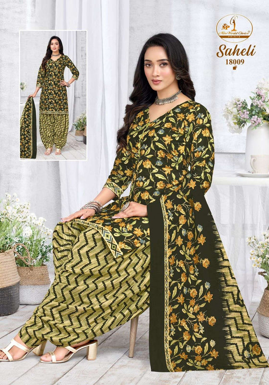 Miss World Choice Saheli Vol 18 Cotton Kurti Pant Dupatta Set - Amrah Wholesale