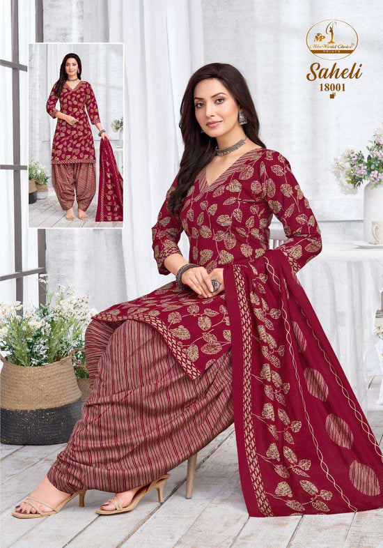 Miss World Choice Saheli Vol 18 Cotton Kurti Pant Dupatta Set - Amrah Wholesale