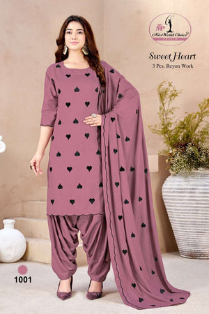 Miss World Choice Sweet Heart Rayon Dress Material