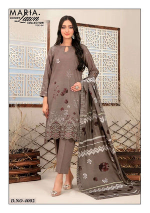 Missworld Choice Maria Luxury Lawn Vol-04