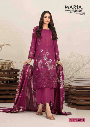 Missworld Choice Maria Luxury Lawn Vol-04