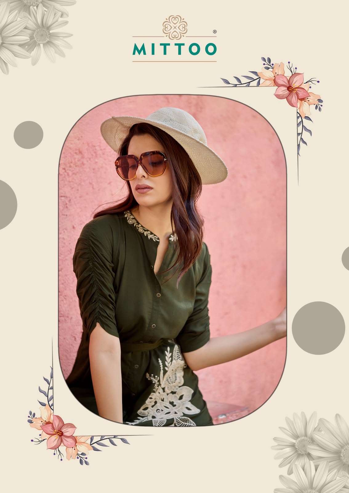 Mittoo Arica Vol 2 Heavy Rayon Thread Work Kurti