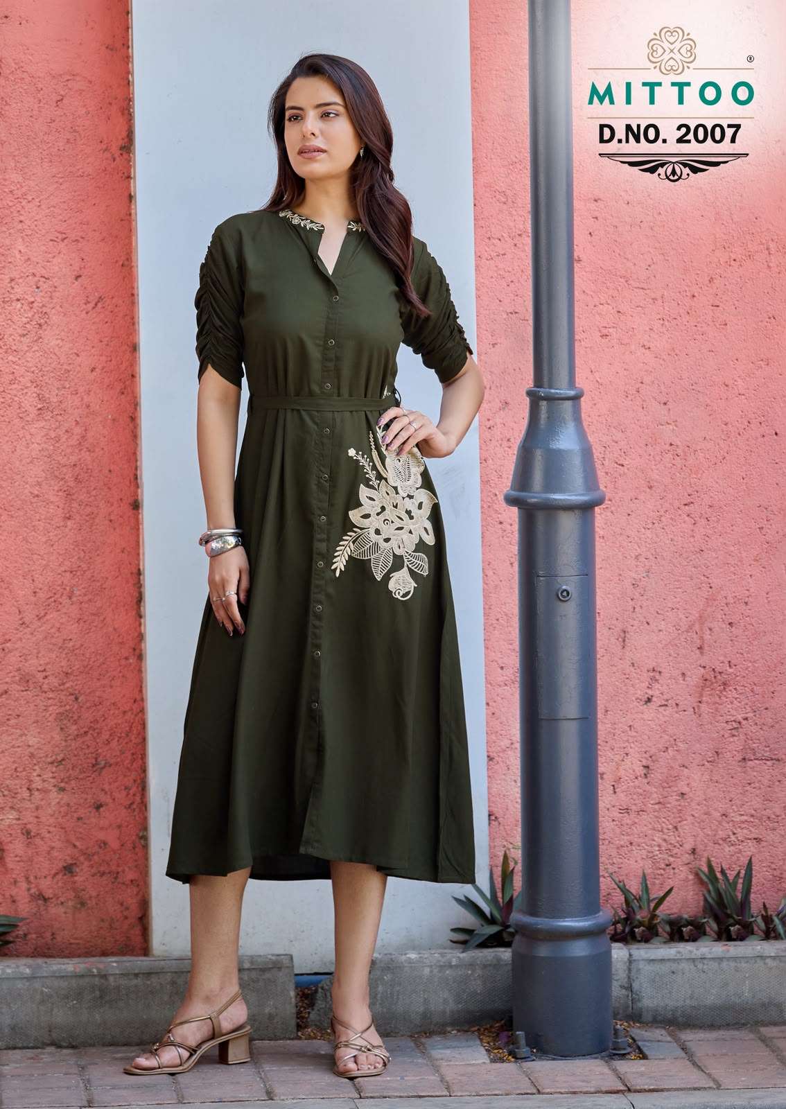 Mittoo Arica Vol 2 Heavy Rayon Thread Work Kurti