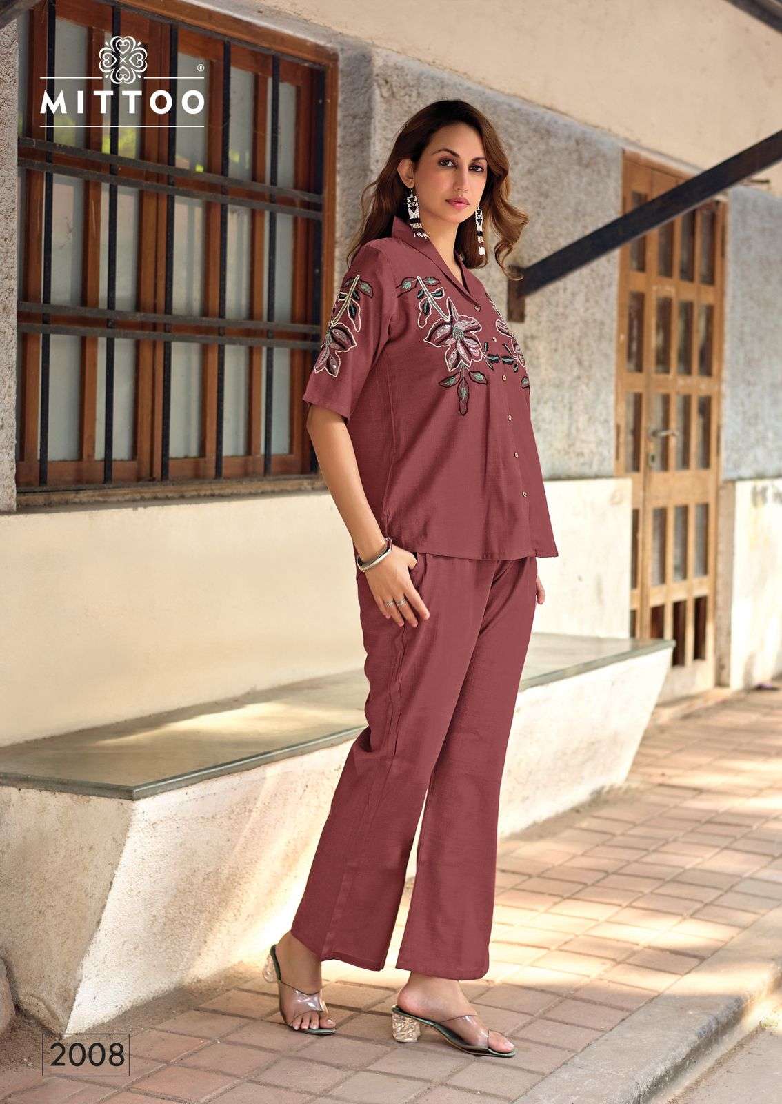 Mittoo Daizy Vol 2 Viscose Crape Co Ord Set - Amrah Wholesale