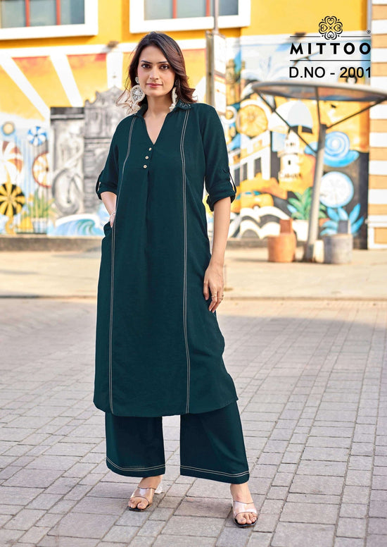 Mittoo Estilla Kurti Set Wholesale Catalogue - Amrah Wholesale