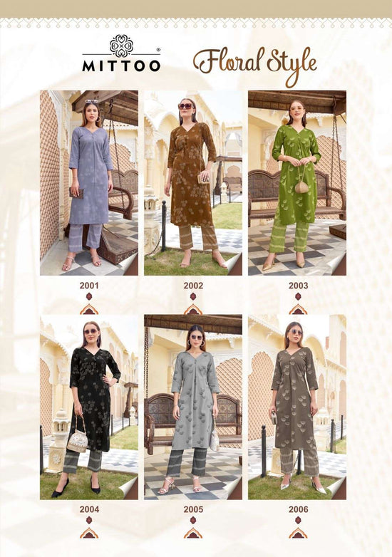 Mittoo Floral Style - Amrah Wholesale