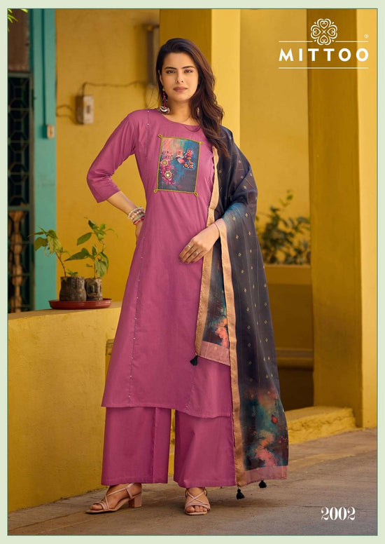 Mittoo Gopika 2001 To 2006 Premium Cotton Printed Stitched Suit Set