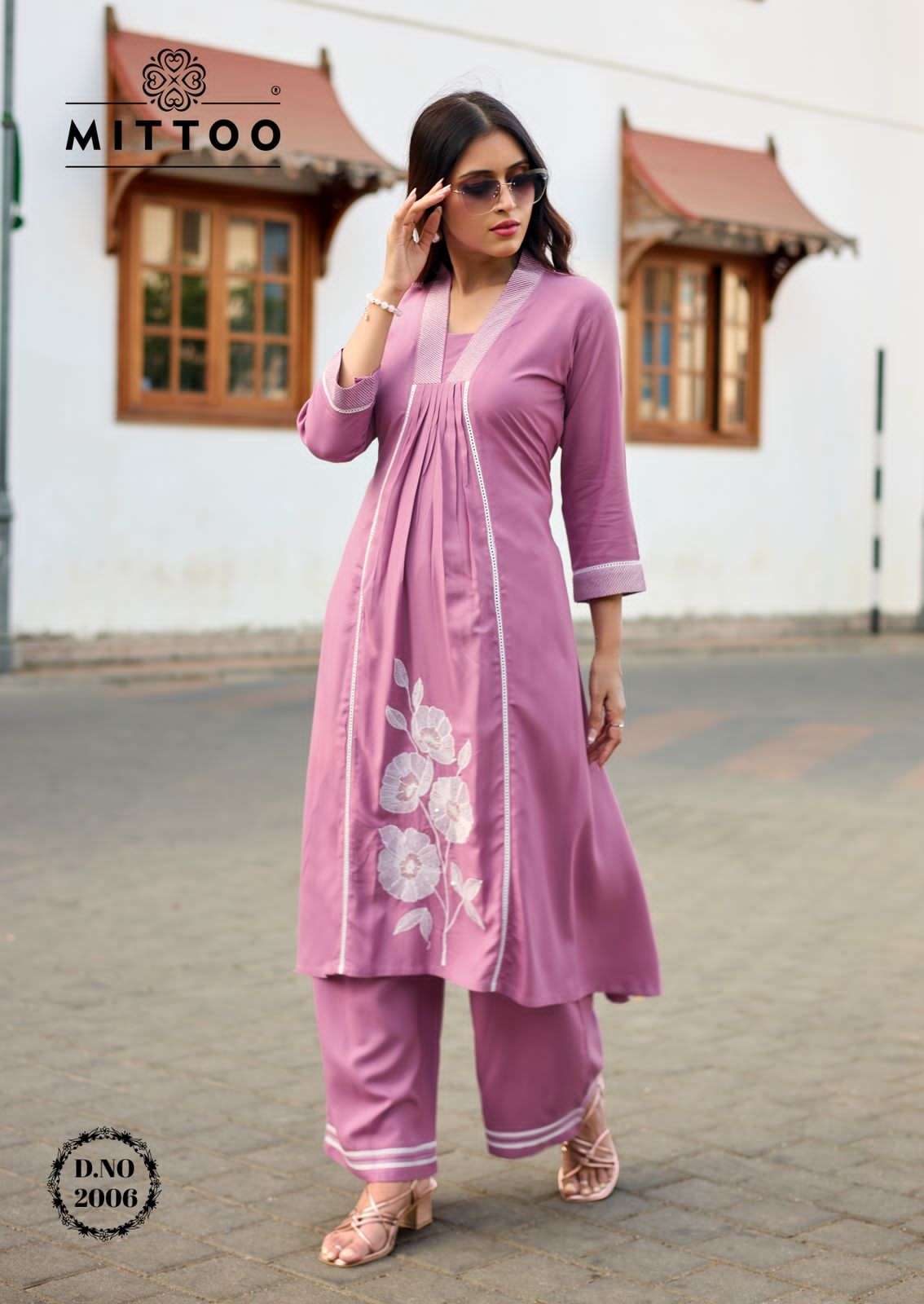 Mittoo Ibaadat Rayon Kurti Pant Set