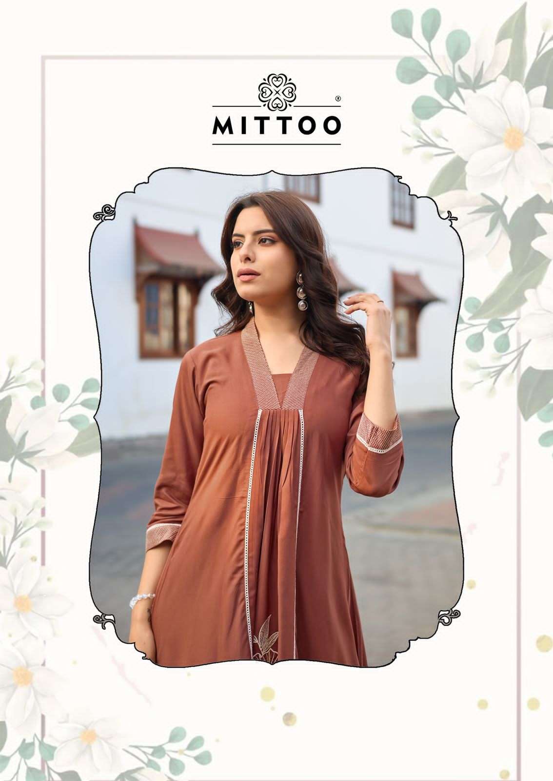 Mittoo Ibaadat Rayon Kurti Pant Set