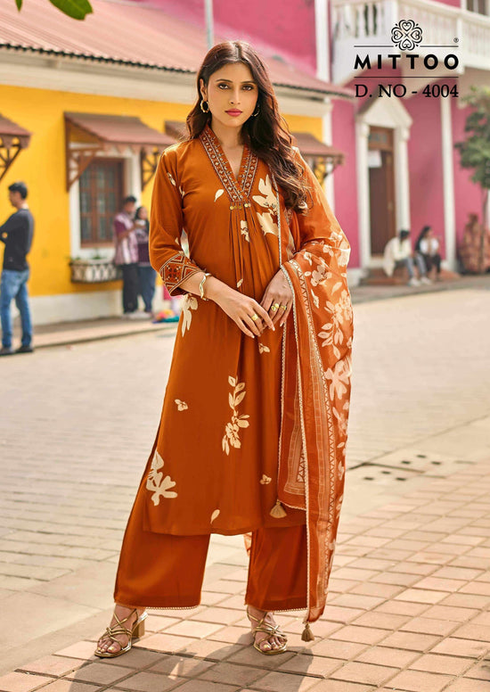 Mittoo Razia Kurti Set Wholesale Catalogue
