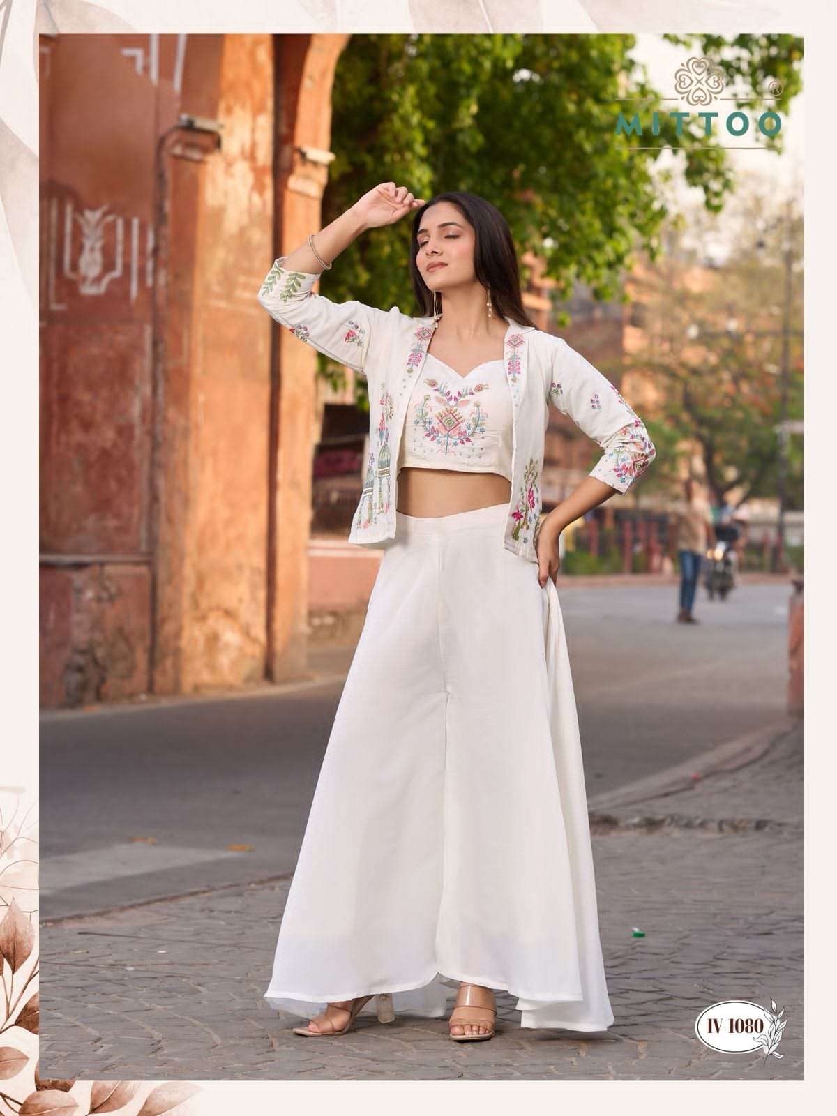Mittoo Ruksat Mal Chanderi Designer Co-Ord Set - Amrah Wholesale
