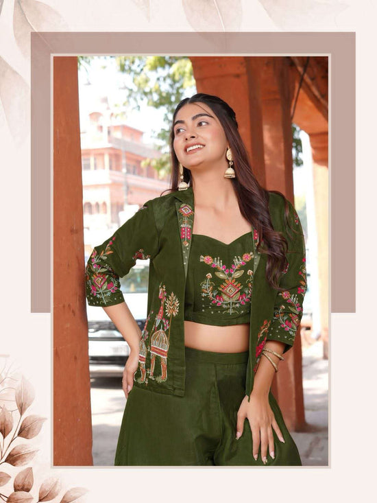 Mittoo Ruksat Mal Chanderi Designer Co-Ord Set - Amrah Wholesale