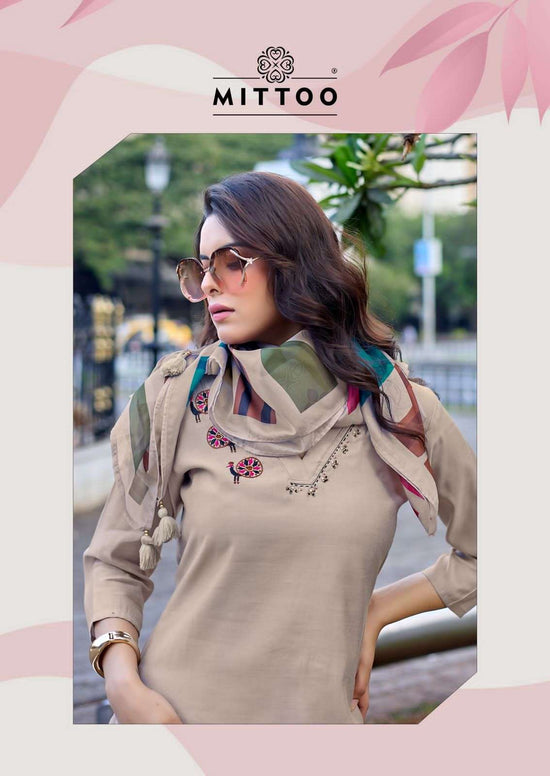 Mittoo Vanshika Roman Silk Thread Work Palazzo Suit Set - Amrah Wholesale