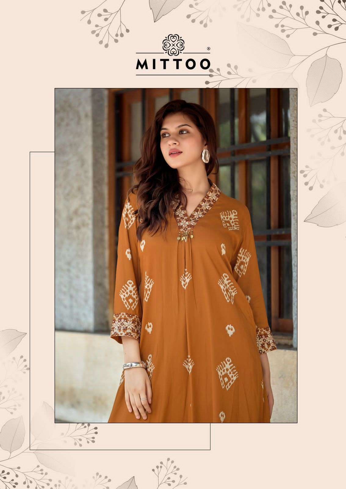 Mittoo Vitara Vol 2 Rayon Hand & Thread Work Co-Ord Set - Amrah Wholesale