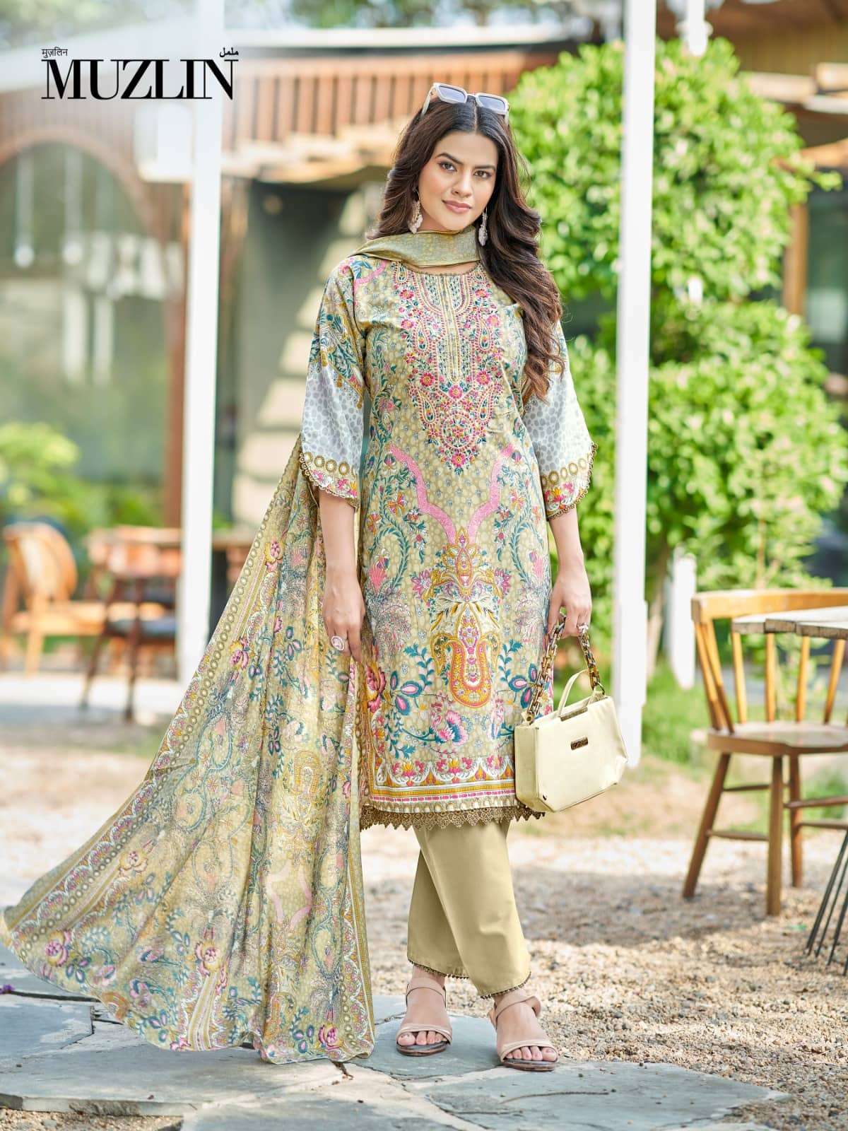 Mizaj Muzlin Vol 3 Premium Soft Cotton Dress Material - Amrah Wholesale