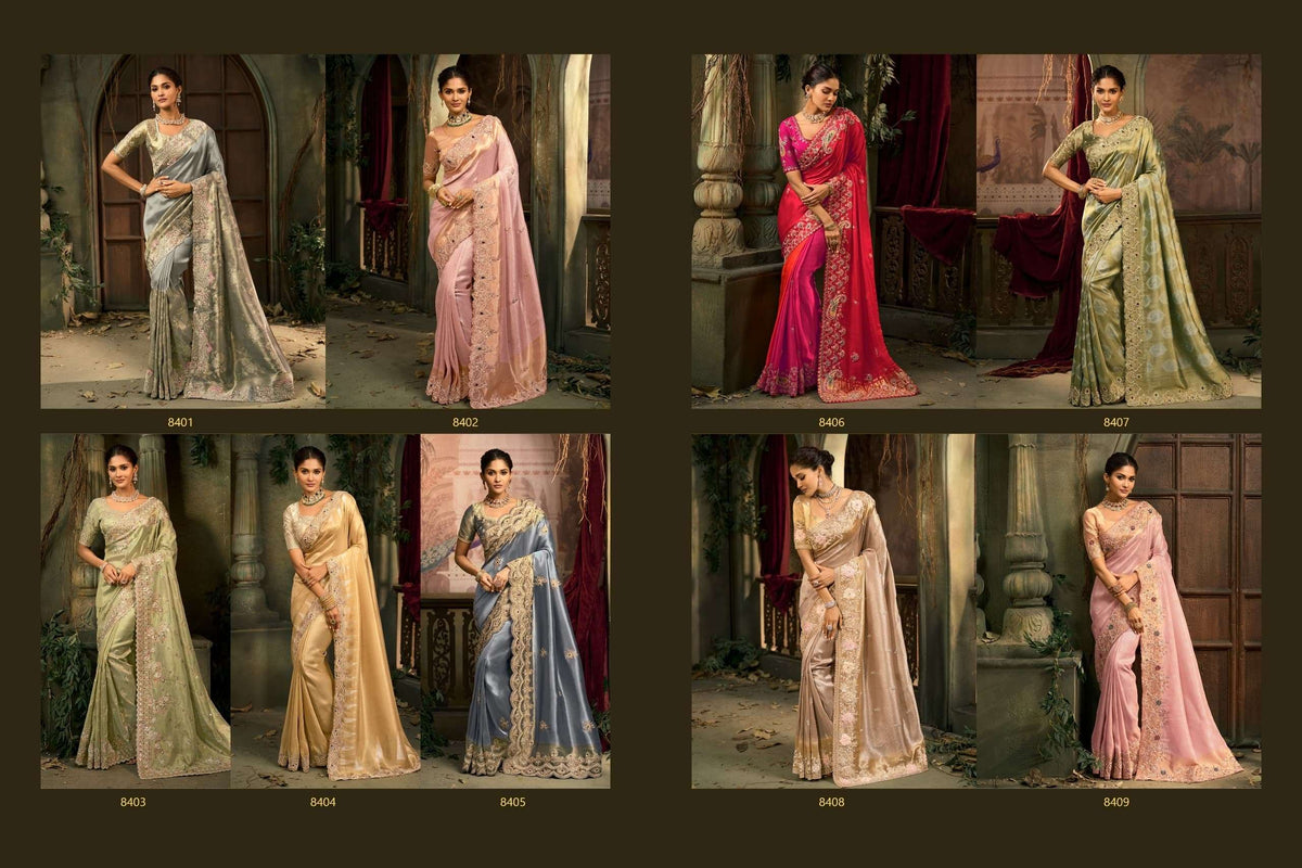 M.n Sarees Shahi Poshak Vol-07